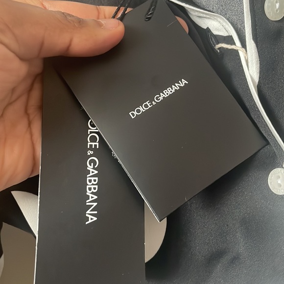 DOLCE & GABBANA
Belted polka-dot stretch-silk top - Picture 5 of 11